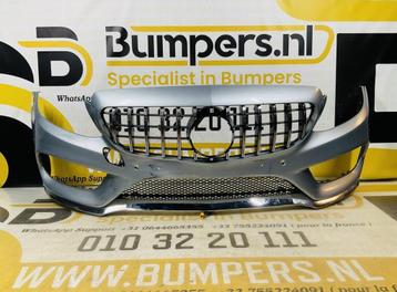 BUMPER Mercedes C Klasse W205 AMG 2014-2017 Voorbumper 8572z beschikbaar voor biedingen