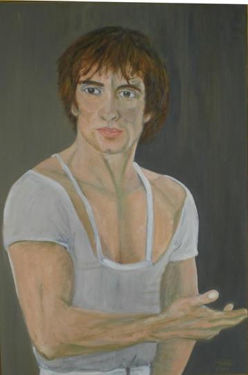 Portret man (Rudolf Nureyev)