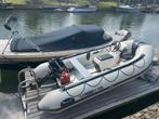 Yam 360 S rubberboot + Mercury 6pk + Jockey Seat en trailer, Watersport en Boten, Rubberboten, Minder dan 70 pk, Benzine, Gebruikt