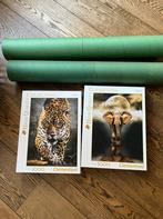 2 Clementoni Puzzels 1000 Stukjes + 2 Puzzelmatten, Ophalen of Verzenden, Nieuw, Overige typen, Minder dan 50 cm