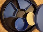 Hapjesschaal tupperware, Ophalen of Verzenden, Zo goed als nieuw, Blauw, Overige typen