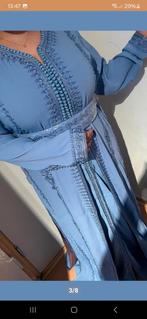 Marokkaanse Takshita Jurk - Maat XL, Ophalen, Blauw, Maat 46/48 (XL) of groter, Nieuw