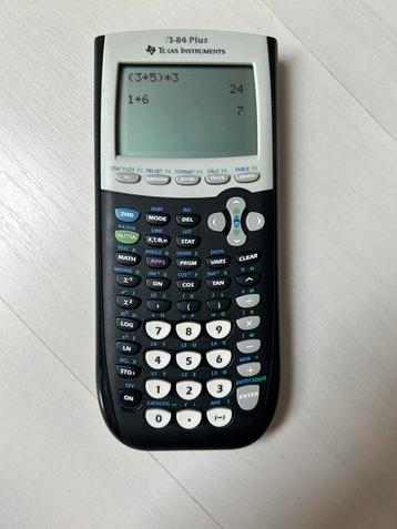 Texas Instruments TI-84 Plus grafische rekenmachine beschikbaar voor biedingen