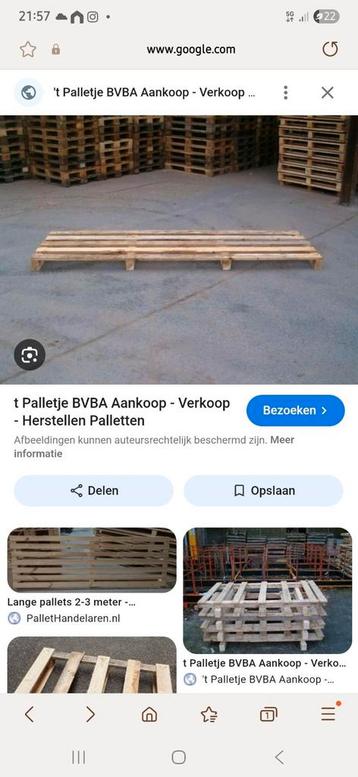 3 meter pallet.  beschikbaar voor biedingen