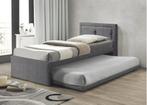 Rodan 1-persoonsbed met uitschuifbed - Grijs, Huis en Inrichting, Slaapkamer | Bedden