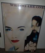 The Eurythmics originele promotieposter album We Too Are One, Ophalen of Verzenden, Rechthoekig Staand, Film en Tv