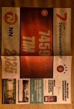 Ticket zevenheuvelenloop 15km, Tickets en Kaartjes, Eén persoon