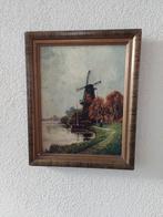 Oud schilderij te koop uit erfenis mooi geschilderd foto's, Antiek en Kunst, Kunst | Schilderijen | Klassiek, Ophalen