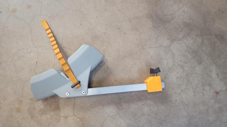 Spinder Wielgoot Fietsendrager met geel riempje, Auto diversen, Anti-diefstal, Gebruikt, Ophalen of Verzenden