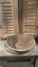 Houten schaal uit india, Ophalen of Verzenden
