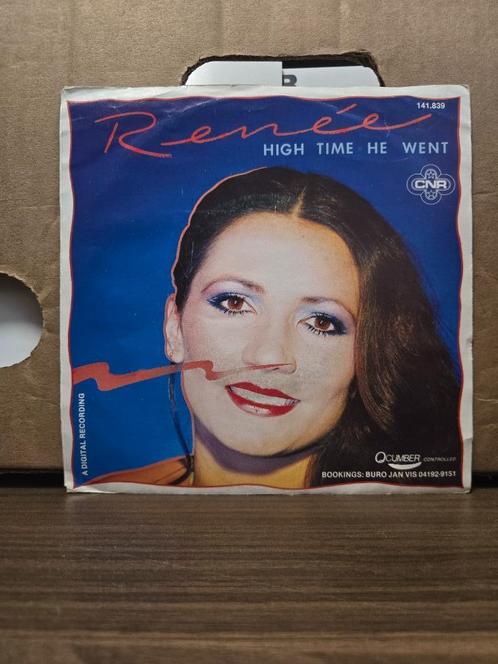 Renee - High time he went, Cd's en Dvd's, Vinyl Singles, Zo goed als nieuw, Single, Pop, 7 inch, Ophalen of Verzenden