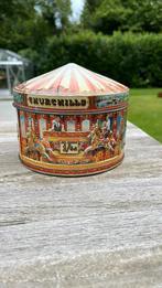 Vintage koekjes trommel, Verzamelen, Blikken, Ophalen of Verzenden, Gebruikt, Overige, Overige merken