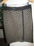 F846 GERRY WEBER mt 38 rok zwart beige, Maat 38/40 (M), Verzenden, Zwart, Zo goed als nieuw