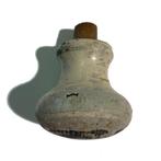 Brocante creme houten kastknop, Ophalen of Verzenden