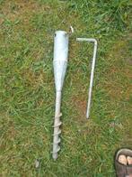 Te koop zware grond pen voor parasol., Ophalen, Gebruikt
