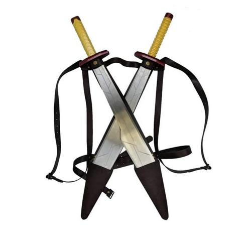MARVEL / THOR RAGNAROK  / Thor's Ragnarok Twin Blades, Hobby en Vrije tijd, Kostuums, Theaterbenodigdheden en LARP, Zo goed als nieuw