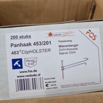 Panhaak 453/201 ClipHOLSTER - 200 stuks - Nieuw beschikbaar voor biedingen