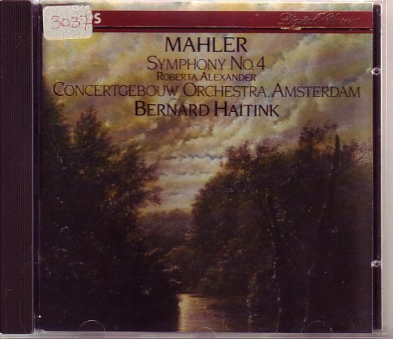 Mahler, Gustav / sinfonie 4 G-dur / roberta alexander, Cd's en Dvd's, Cd's | Klassiek, Gebruikt, Orkest of Ballet, Romantiek, Verzenden