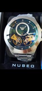 NUBEO VOYAGER, Sieraden, Tassen en Uiterlijk, Horloges | Heren, Staal, Staal, Polshorloge, Nieuw