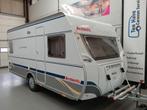 Dethleffs Camper 450DB incl. Isabella voortent leuke caravan, Caravans en Kamperen, 90 kg, Schokbreker, Rondzit, Bedrijf