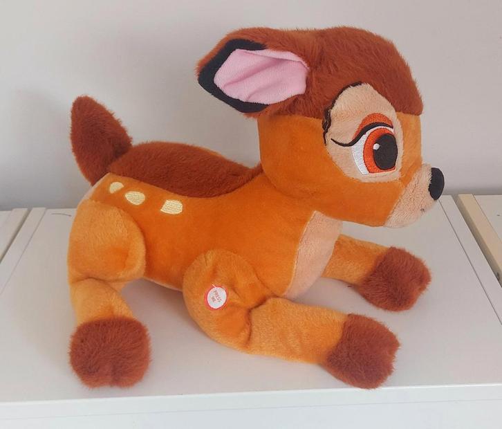 Bambi Knuffel met lichtje - Disney, Kinderen en Baby's, Speelgoed | Knuffels en Pluche, Zo goed als nieuw, Overige typen, Ophalen of Verzenden