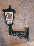 Dommelsch binnen of buitenlamp / lantaarn bier reclame, Verzamelen, Biermerken, Ophalen, Gebruikt, Reclamebord, Plaat of Schild