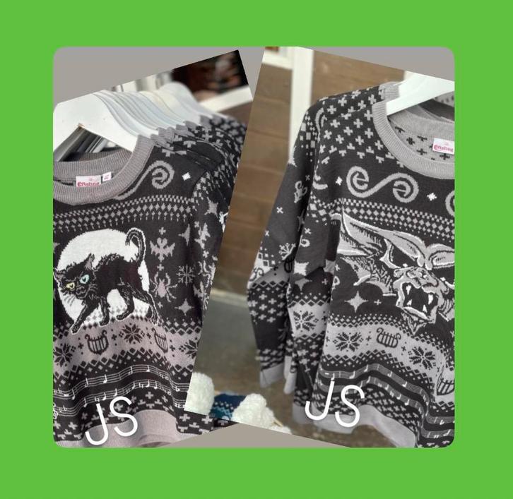 Efteling Danse Macabre trui winter kersttrui, Verzamelen, Efteling, Nieuw, Ophalen of Verzenden