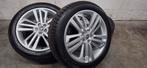 20" Audi Q5 SQ5 S-line velgen Continental winterbanden 7.5m, Gebruikt, 255 mm, Banden en Velgen, V