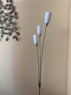 Design vloerlamp met 3 tulplampjes, Ophalen, Zo goed als nieuw, Glas, Sierlijk Design