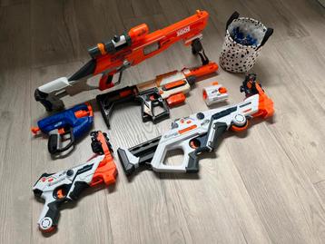 Diverse Nerf guns + pijltjes beschikbaar voor biedingen