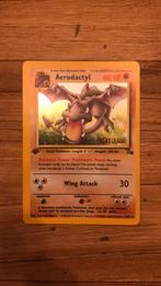 Prerelease aerodactyl miscut, Ophalen of Verzenden, Zo goed als nieuw, Losse kaart