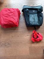2 Fietstassen met regenhoes en telefoonvak, Ophalen of Verzenden, Gebruikt, Onbekend