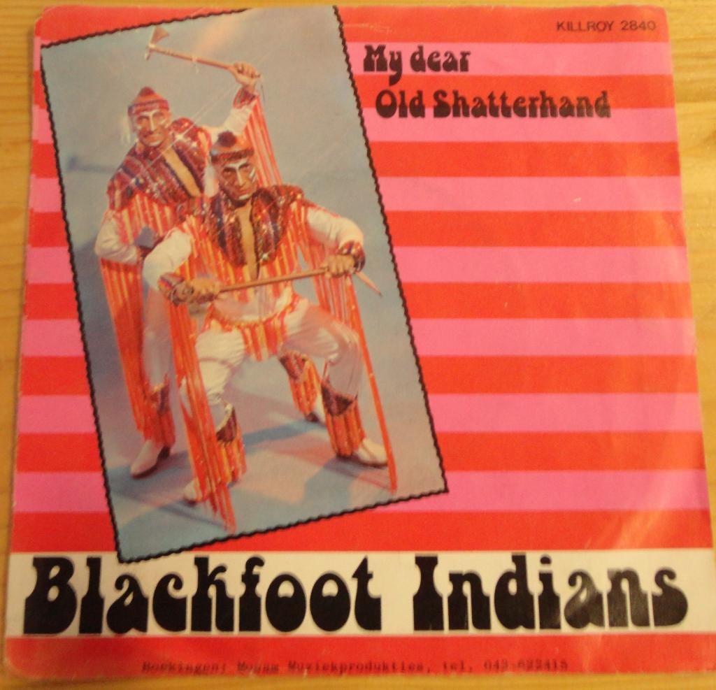 The Blackfoot Indians > My dear old Shatterhand, Cd's en Dvd's, Vinyl Singles, Gebruikt, 7 inch, Single, Ophalen of Verzenden