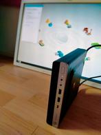 HP 600 G3 W10 pro  met Fujitsu beeldscherm, Computers en Software, Desktop Pc's, Ophalen of Verzenden, Gebruikt, 3 tot 4 Ghz, SSD