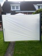 Uittrekbaar windscherm 170 x 290 cm crème, Tuin en Terras, Ophalen, Aluminium, Zo goed als nieuw, 200 cm of meer