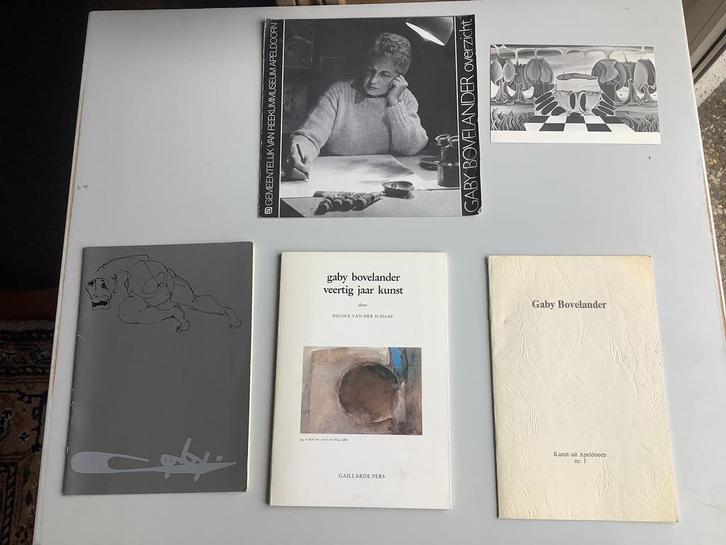 BIOGRAFIE GABY BOVELANDER., Boeken, Kunst en Cultuur | Beeldend, Gelezen, Ophalen of Verzenden