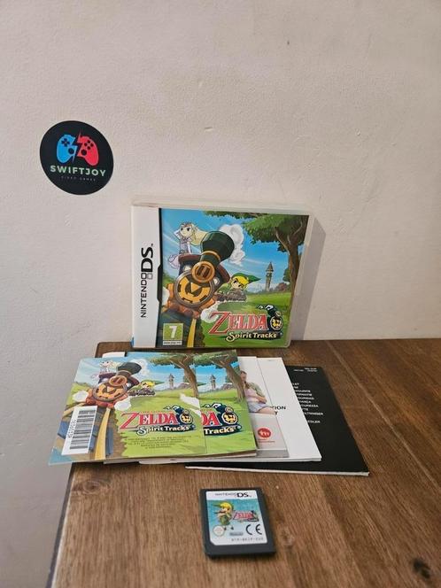 Zelda - Spirit Tracks (Compleet), Spelcomputers en Games, Games | Nintendo DS, Zo goed als nieuw, Avontuur en Actie, 1 speler
