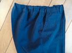 Broek donker blauw met elastiek maat 42, Kleding | Dames, Broeken en Pantalons, Blauw, Maat 42/44 (L), Ophalen of Verzenden, Zo goed als nieuw
