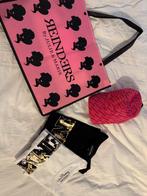 Reinders tas, roze petje en 2 shirts zwart en wit in mt XS, Kleding | Dames, Ophalen, Reinders, Zwart, Zo goed als nieuw