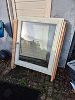 Hardhouten Draaikiepraam Kozijn - 100x120cm, Doe-het-zelf en Verbouw, Glas en Ramen, Ophalen, Gevelraam of Ruit, 80 tot 120 cm