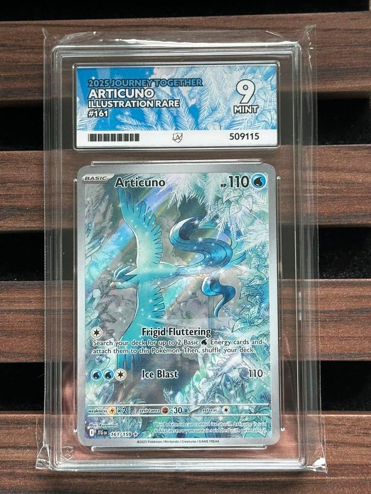 Pokémon Articuno #161 2025 ACE 9, Hobby en Vrije tijd, Verzamelkaartspellen | Pokémon, Nieuw, Losse kaart, Ophalen of Verzenden