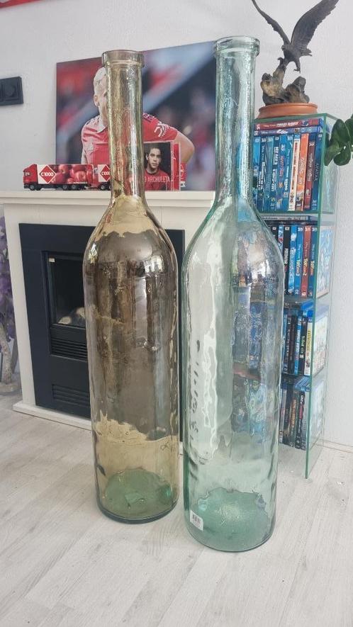 Grote Glazen Vazen! 1,20 METER! NIEUW!, Huis en Inrichting, Woonaccessoires | Vazen, Nieuw, Overige kleuren, 75 cm of meer, Glas