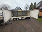 Aanhangwagen met rolluiken en 2 grote deuren, Auto diversen, Aanhangers en Bagagewagens, Ophalen of Verzenden, Gebruikt