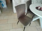 4 mooie eetkamerstoelen, Huis en Inrichting, Stoelen, Ophalen, Zo goed als nieuw, Bruin, Vier