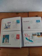 ned.Antillen dag envelop in beschermde map1958-1977, Postzegels en Munten, Postzegels | Eerstedagenveloppen, Ophalen of Verzenden