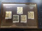 Olympische Spelen Gouden Postzegels Zambia, Ophalen of Verzenden, Postfris, Sport