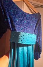 Marokkaanse Indiaanse Jurk M/L, Maat 38/40 (M), Blauw, Nieuw, Ophalen of Verzenden