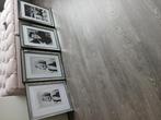 4 foto lijsten, Huis en Inrichting, Woonaccessoires | Lijsten, Minder dan 50 cm, Ophalen of Verzenden, Zo goed als nieuw, Minder dan 50 cm