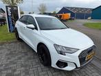 Audi A3 Sportback 30 TFSI S edition DIGI DASH,CLIMA, S-LINE, Gebruikt, Met garantie (alle), Wit, Bedrijf