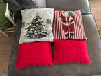 Kerstkussen Set, Ophalen of Verzenden, Gebruikt, Rood, Vierkant